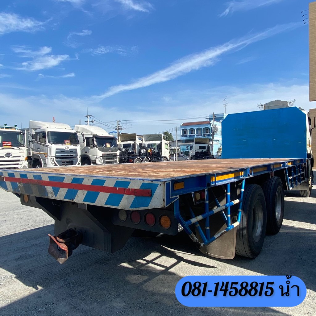 🚚 สิบล้อพื้นเรียบ ISUZU FVM 240 แรง ปี 2561 (1517)