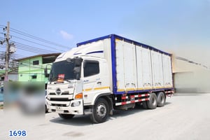 สิบล้อตู้สิบบาน HINO FL8J 260 แรง ปี 2566 (1698)