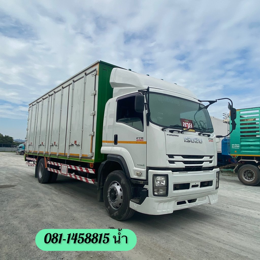 🚚 สิบล้อตู้สิบบาน ISUZU FTR 240 แรง ปี 2562 (8315) 🚚 สิบล้อตู้สิบบาน ISUZU FTR 240 แรง ปี 2562 (8315)