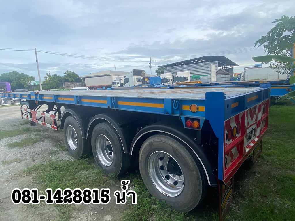 💥 หางพื้นเรียบ สามเพลา อู่ scp ปี 2564 (4380)