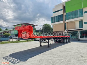 หางพื้นเรียบ สามเพลา อู่WAFA ปี 2565 (9292) หางพื้นเรียบ สามเพลา อู่WAFA ปี 2565 (9292)