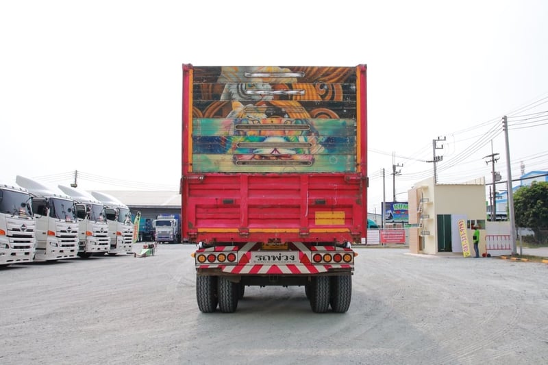 สิบล้อดั้มพ์ ISUZU FXZ 360 แรง ปี 2565 + หางดั้มพ์ สามเพลา อู่เดอะฟินิกซ์  ปี 2565 (2591,2592)