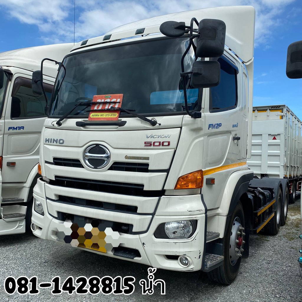 HINO FM 380แรงม้า รถบรรทุก 10ล้อ หัวลาก เฉพาะหัว ปี2022 (9228)
