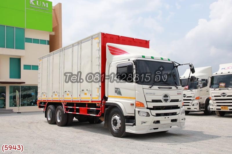 สิบล้อตู้สิบบาน HINO FL8J 260 แรง ปี 2565 (5943)