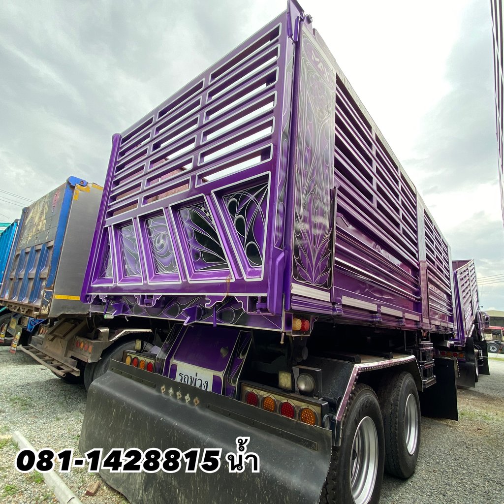 🚚 ISUZU FXZ 360แรงม้า รถบรรทุก 10ล้อ พ่วงแม่ลูก ปี2023 (9107 9108)