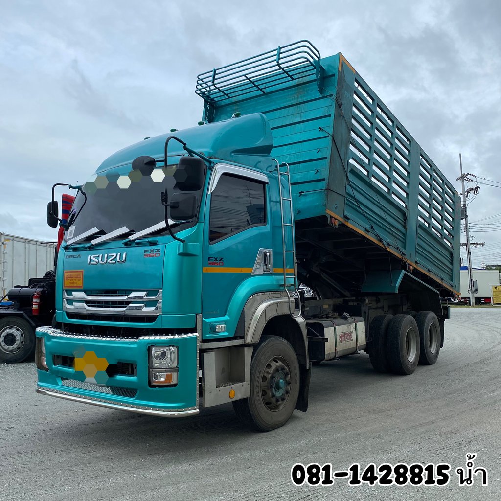 ISUZU FXZ 360แรงม้า รถบรรทุก 10ล้อ ดั้มพ์ ปี2023 (5392) ISUZU FXZ 360แรงม้า รถบรรทุก 10ล้อ ดั้มพ์ ปี2023 (5392)