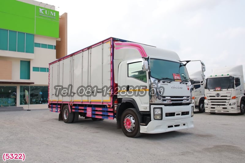 หกล้อตู้สิบบาน ISUZU FTR 240 แรง ปี 2565 (5322)