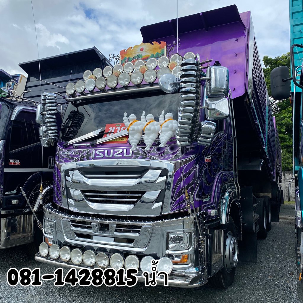 ISUZU FXZ 360แรงม้า รถบรรทุก 10ล้อ พ่วงแม่ลูก ปี2023 (9107 9108) ISUZU FXZ 360แรงม้า รถบรรทุก 10ล้อ พ่วงแม่ลูก ปี2023 (9107 9108)
