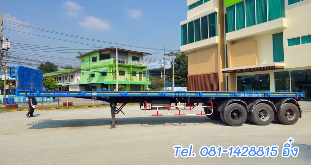 หางพื้นเรียบ สามเพลา อู่ RCK ปี 2565 (5250)