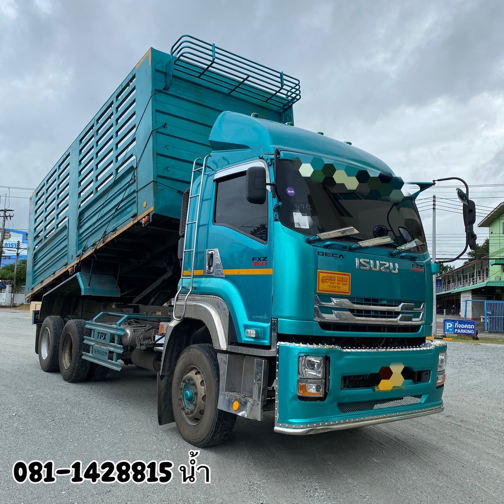 ISUZU FXZ 360แรงม้า รถบรรทุก 10ล้อ ดั้มพ์ ปี2023 (5392)