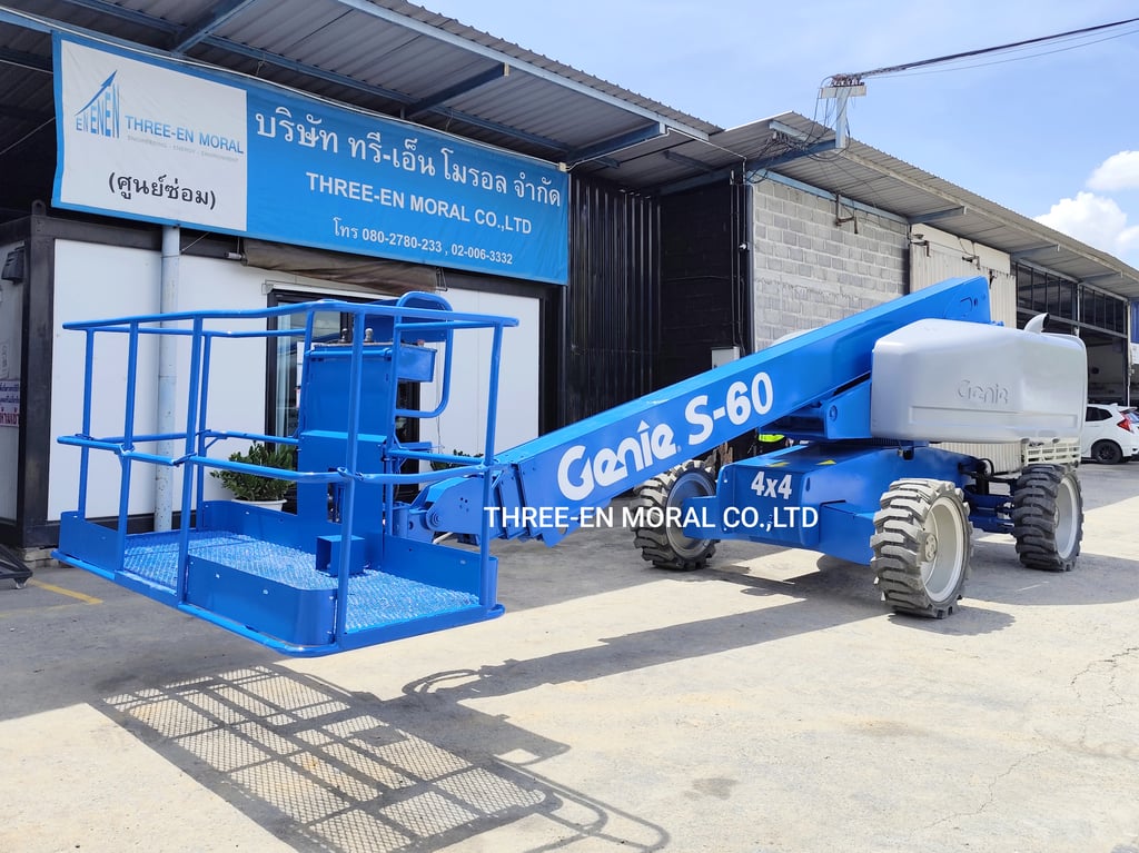 รถกระเช้า Boom Lift Genie S60 รถกระเช้า Boom Lift Genie S60