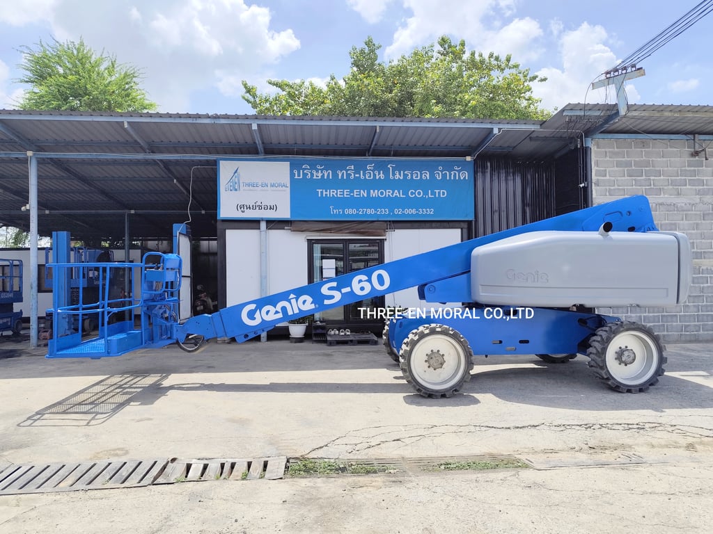 รถกระเช้า Boom Lift Genie S60 รถกระเช้า Boom Lift Genie S60