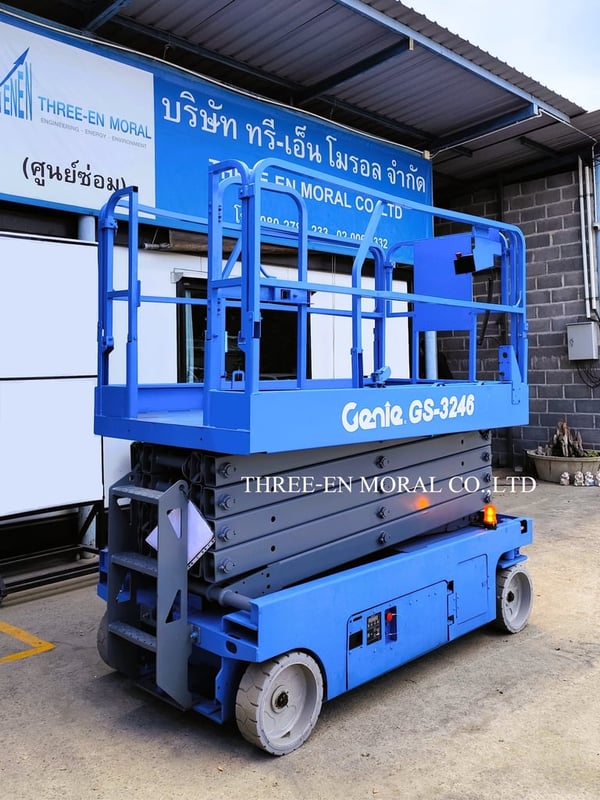 รถกระเช้า Scissor Lift Genie GS-3246 รถกระเช้า Scissor Lift Genie GS-3246