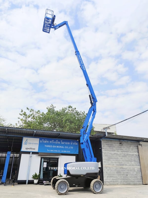 รถกระเช้า Boom Lift Genie Z60-37DC รถกระเช้า Boom Lift Genie Z60-37DC