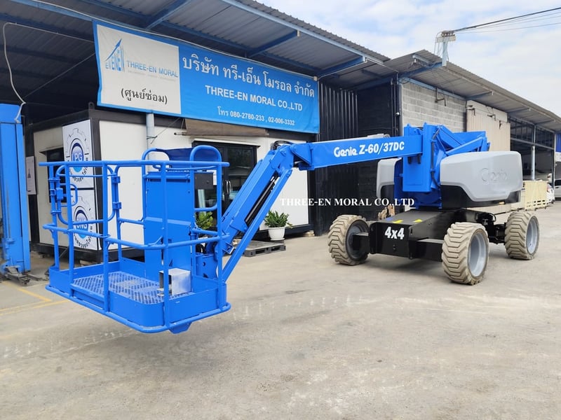 รถกระเช้า Boom Lift Genie Z60-37DC รถกระเช้า Boom Lift Genie Z60-37DC