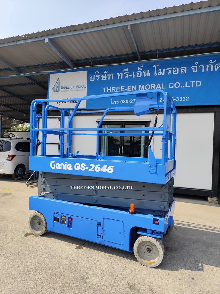 รถกระเช้า Scissor Lift Genie GS-2646 รถกระเช้า Scissor Lift Genie GS-2646