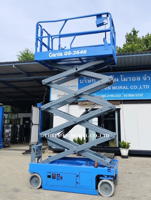 รถกระเช้า Scissor Lift Genie GS-2646 รถกระเช้า Scissor Lift Genie GS-2646