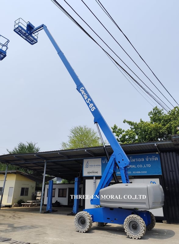 รถกระเช้า Boom Lift Genie S65 รถกระเช้า Boom Lift Genie S65