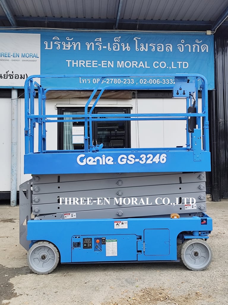 รถกระเช้า Scissor Lift Genie GS-3246 รถกระเช้า Scissor Lift Genie GS-3246