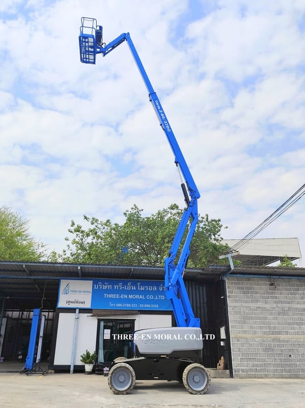 รถกระเช้า Boom Lift Genie Z60-37DC รถกระเช้า Boom Lift Genie Z60-37DC