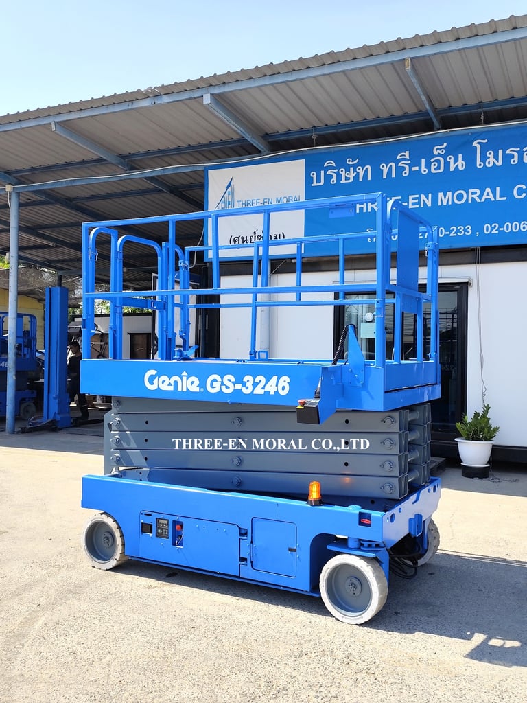 รถกระเช้า Scissor Lift Genie GS-3246 รถกระเช้า Scissor Lift Genie GS-3246