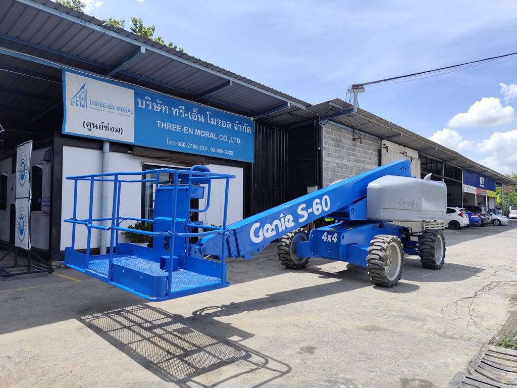 รถกระเช้า Boom Lift Genie S60