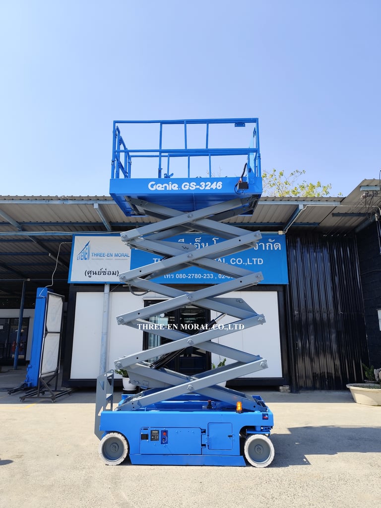 รถกระเช้า Scissor Lift Genie GS-3246 รถกระเช้า Scissor Lift Genie GS-3246