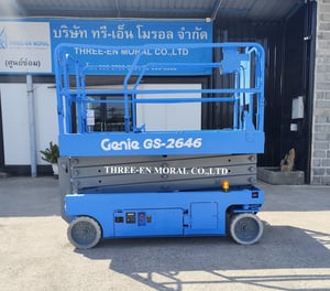 รถกระเช้า Scissor Lift Genie GS-2646 รถกระเช้า Scissor Lift Genie GS-2646