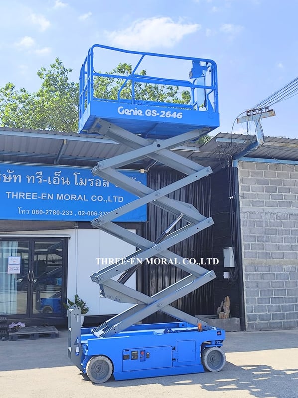 รถกระเช้า Scissor Lift Genie GS-2646 รถกระเช้า Scissor Lift Genie GS-2646