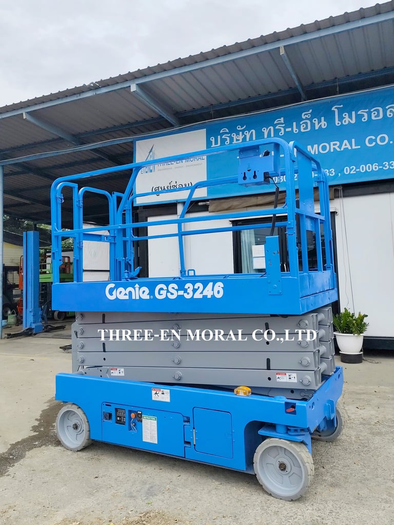 รถกระเช้า Scissor Lift Genie GS-3246 รถกระเช้า Scissor Lift Genie GS-3246