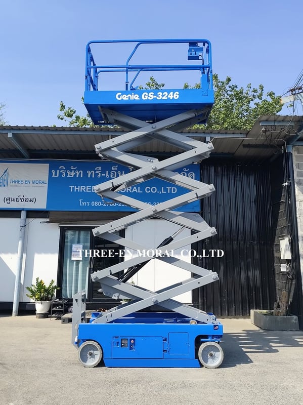 รถกระเช้า Scissor Lift Genie GS-3246 รถกระเช้า Scissor Lift Genie GS-3246