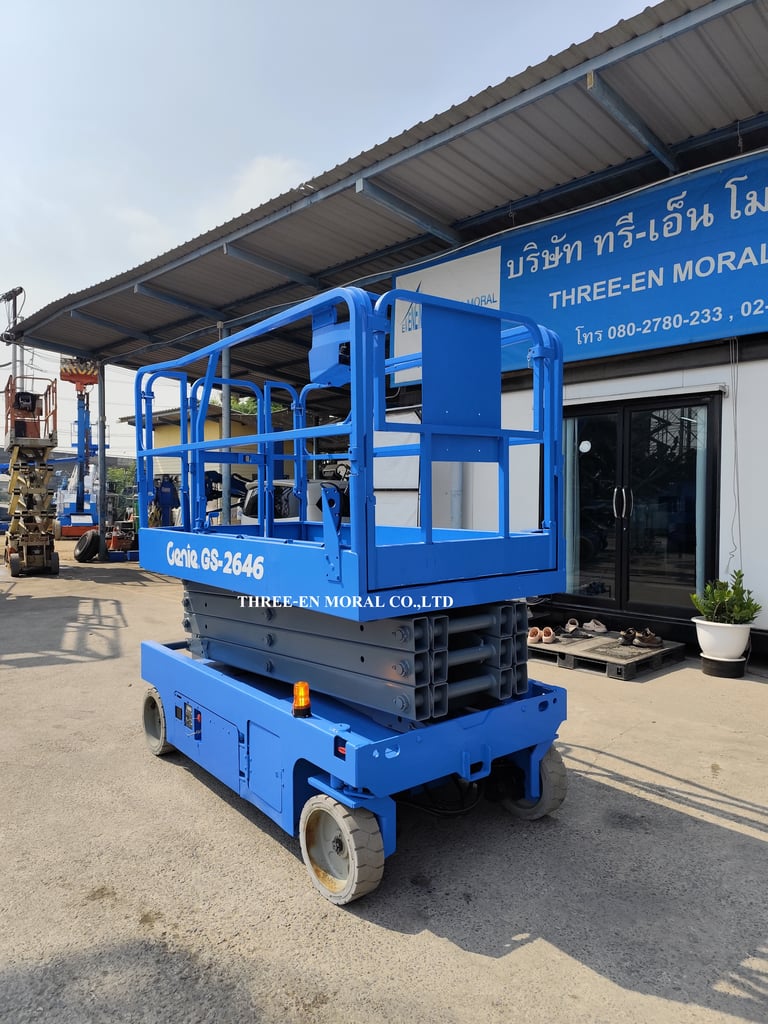 รถกระเช้า Scissor Lift Genie GS-2646