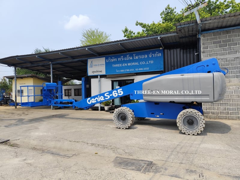 รถกระเช้า Boom Lift Genie S65 รถกระเช้า Boom Lift Genie S65