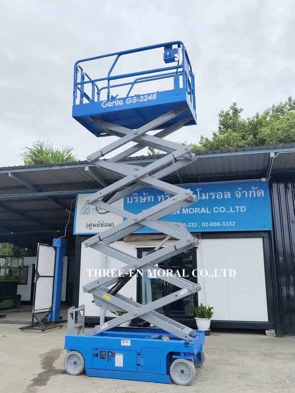 รถกระเช้า Scissor Lift Genie GS-3246 รถกระเช้า Scissor Lift Genie GS-3246