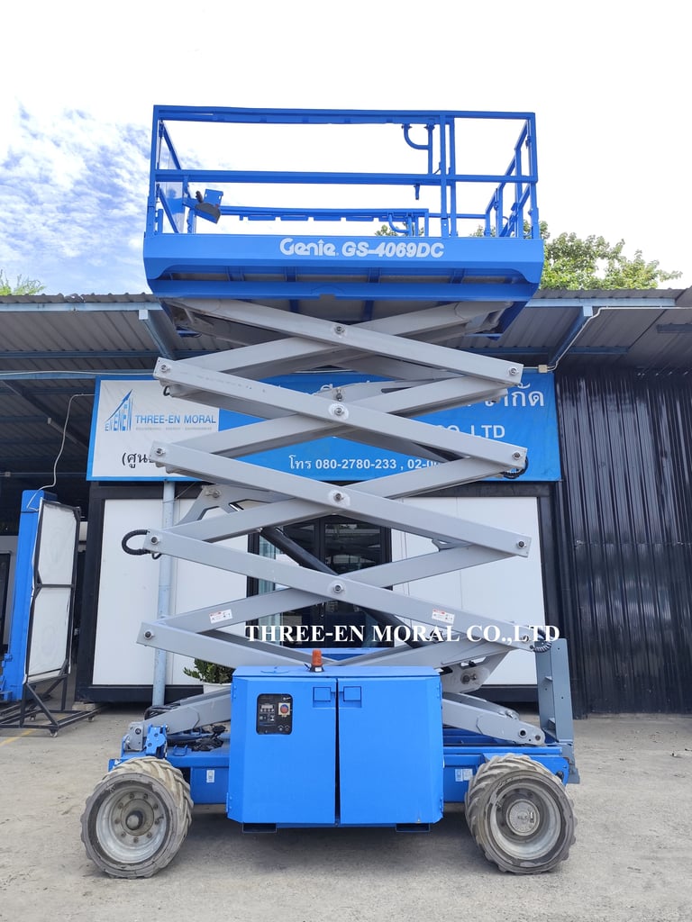 รถกระเช้า Scissor Lift Genie GS4069DC 