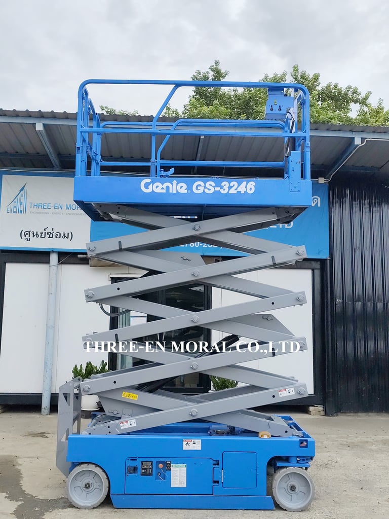 รถกระเช้า Scissor Lift Genie GS-3246 รถกระเช้า Scissor Lift Genie GS-3246