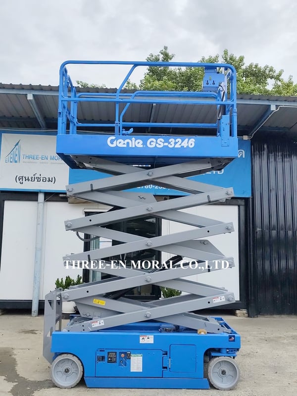 รถกระเช้า Scissor Lift Genie GS-3246 รถกระเช้า Scissor Lift Genie GS-3246