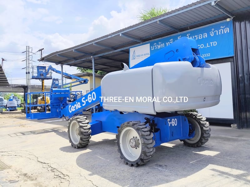 รถกระเช้า Boom Lift Genie S60 รถกระเช้า Boom Lift Genie S60