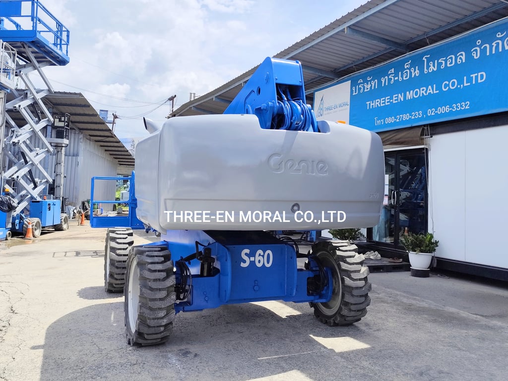 รถกระเช้า Boom Lift Genie S60 รถกระเช้า Boom Lift Genie S60