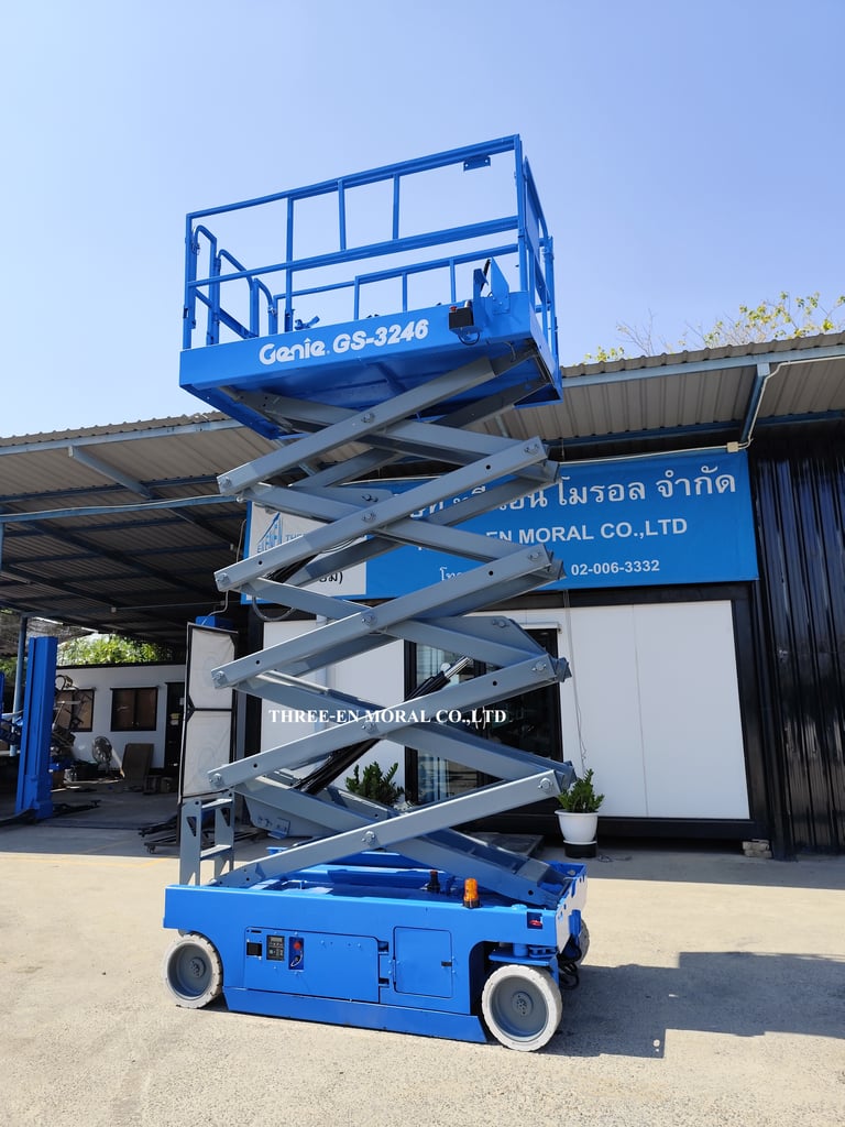 รถกระเช้า Scissor Lift Genie GS-3246 รถกระเช้า Scissor Lift Genie GS-3246