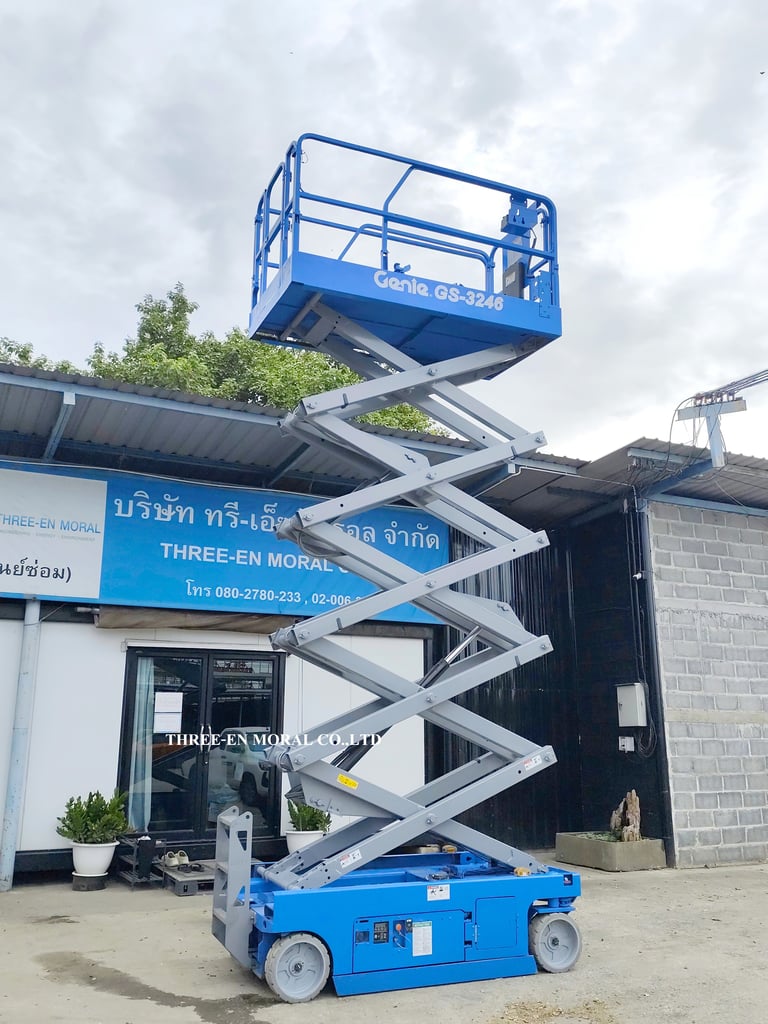 รถกระเช้า Scissor Lift Genie GS-3246 รถกระเช้า Scissor Lift Genie GS-3246