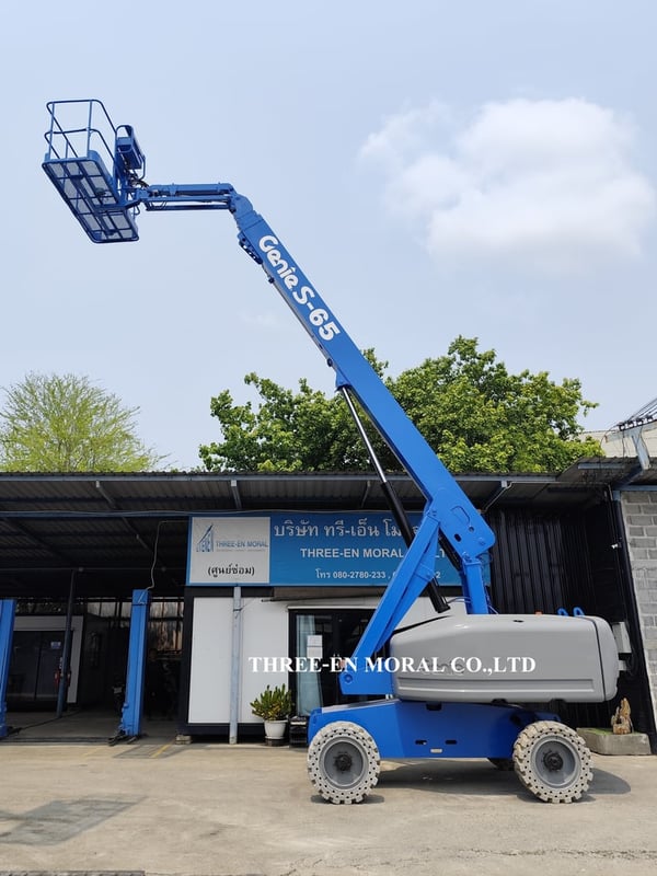 รถกระเช้า Boom Lift Genie S65 รถกระเช้า Boom Lift Genie S65