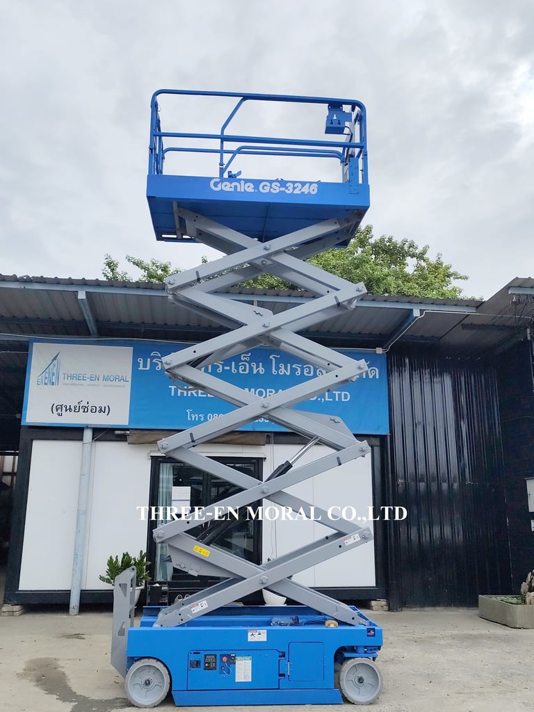 รถกระเช้า Scissor Lift Genie GS-3246 รถกระเช้า Scissor Lift Genie GS-3246