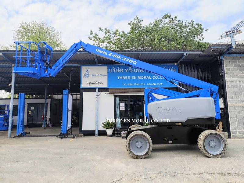 รถกระเช้า Boom Lift Genie Z60-37DC รถกระเช้า Boom Lift Genie Z60-37DC