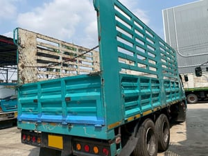 สิบล้อล่อง เขียวมิ้น เข้ามาแล้ว  ISUZU FL3H  195 แรง ปี 42