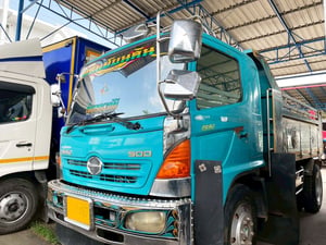 6 ล้อ  ฟ้าเบิกทรัพย์  HINO FG8J 212 แรง ปี 57