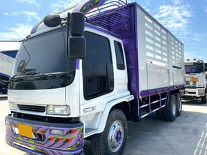 10 ล้อ คอกสูง ISUZU FVM 195 แรง ปี 43 6 x 2.5 x 2 m