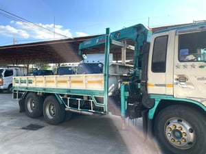 10 ล้อ ติดเครน HINO FL3H 195 แรง ปี 36