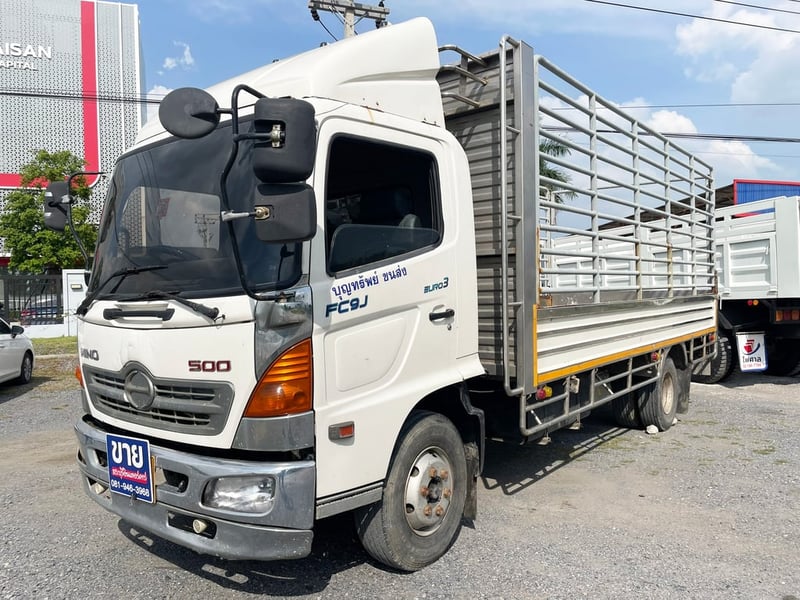 6 ล้อ คอกสูง HINO FC9J 145 แรง ปี 53 6 ล้อ คอกสูง HINO FC9J 145 แรง ปี 53