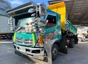 6 ล้อ ดั้ม ฟ้าทะเล  HINO FD1J 230 แรง ปี 64